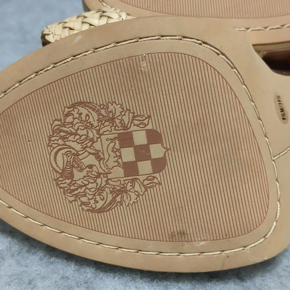 Vince Camuto Adrien Coral leather heel Sandals size 9.5 - Picture 6 of 10